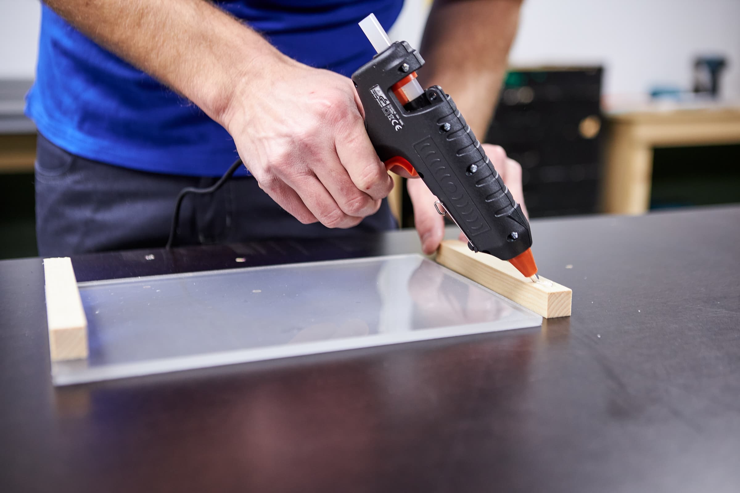 Verkleben Acrylglas platten