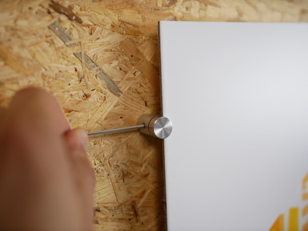 Whiteboard aufhaengen