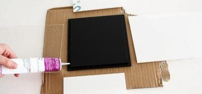 Windlichter selber machen Acrylglasplatten montieren