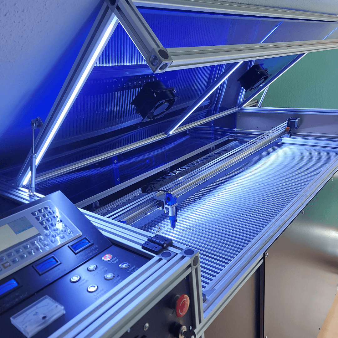 abdeckung laserschneiderät