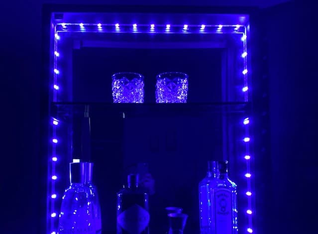 Gin-Bar aus Wandhydranten-Schrank1
