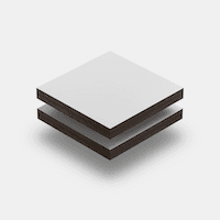 HPL Platten weiss