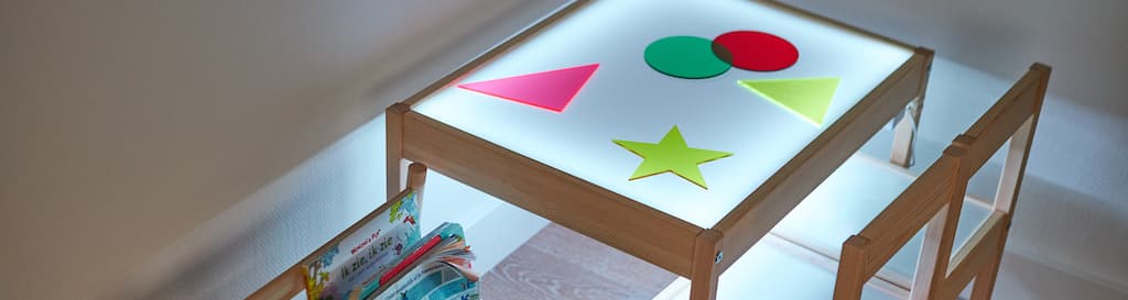IKEA Hack Leuchttisch selber bauen