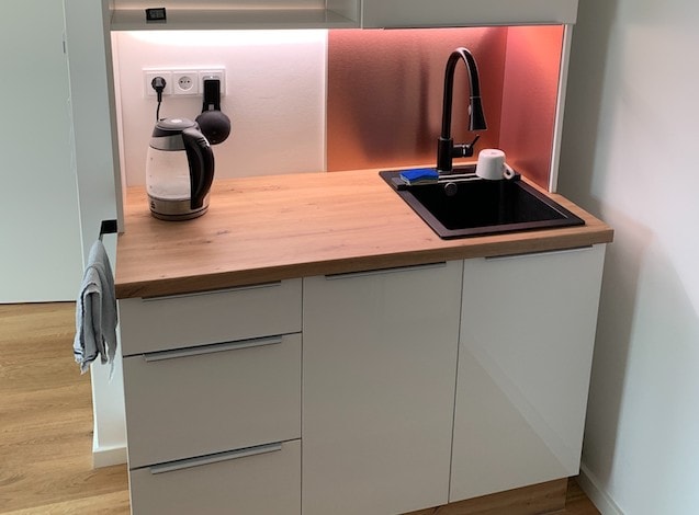 Küchenverkleidung aus Alupanel4