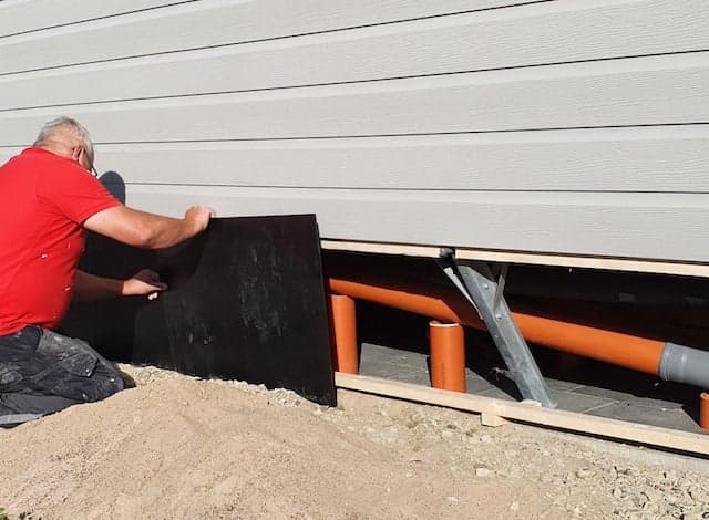 Mobilheim-Verkleidung aus HDPE-Platten