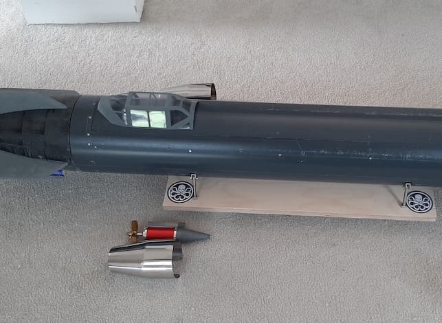 Modell U-Boot aus Hart PVC Platten