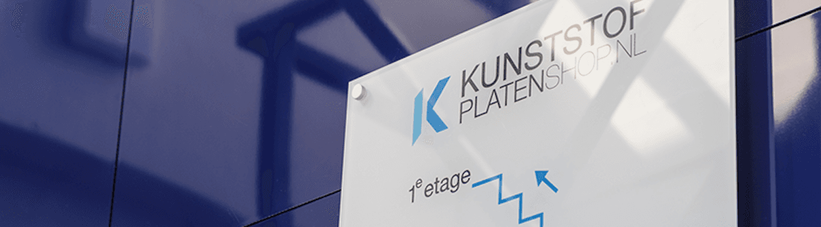 Namensschild selber machen PLEXIGLAS® banner