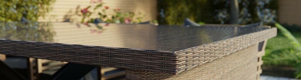 PLEXIGLAS®-Tischplatte