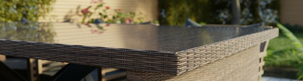 PLEXIGLAS®-Tischplatte