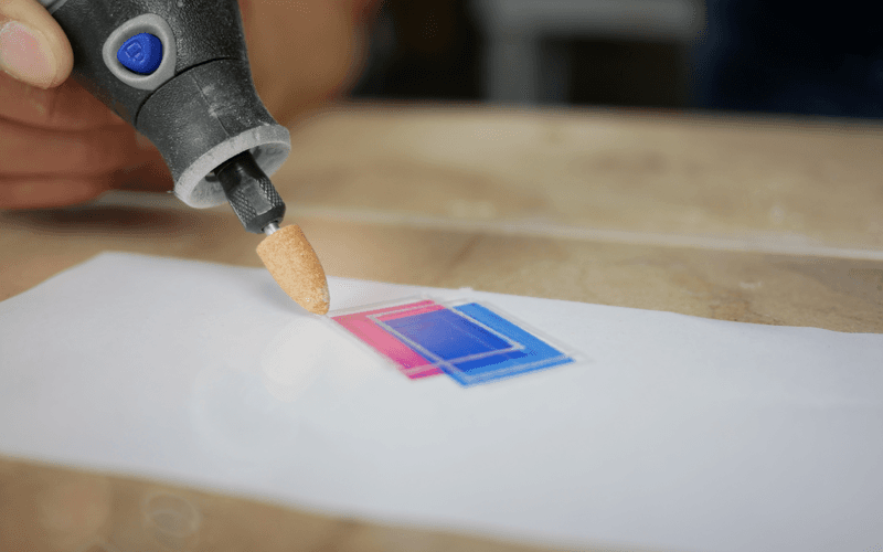 Plexiglas gravieren