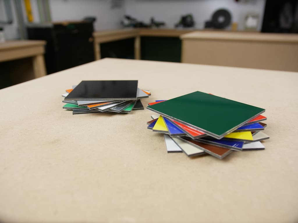 Ral farben Dibond