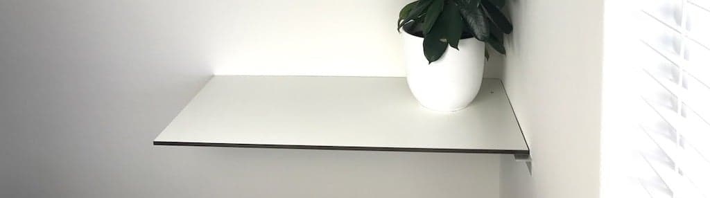 Schreibtisch aus HPL