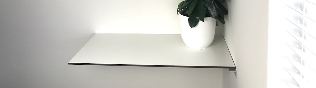 Schreibtisch aus HPL