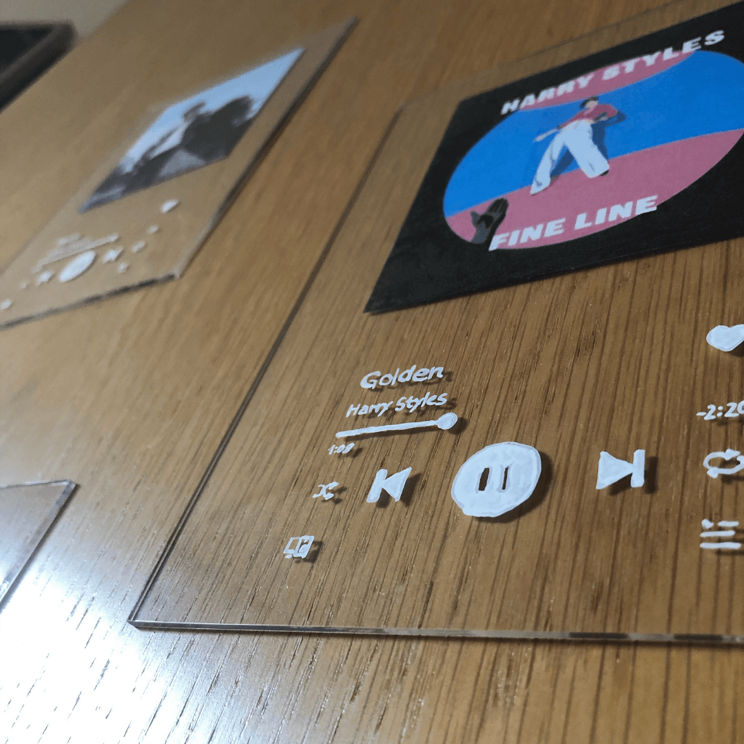 Spotify Acrylglas Cover