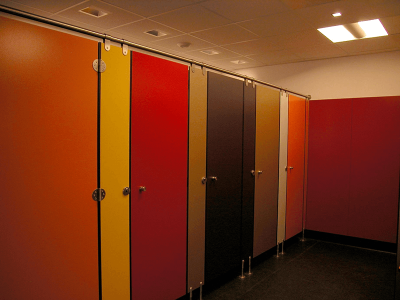 Trespa Kunststoff Duschwand selber bauen