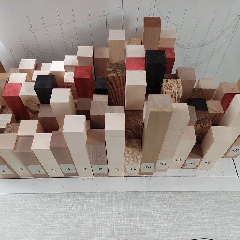 Gussform aus PVC Hartschaum für Skulptur