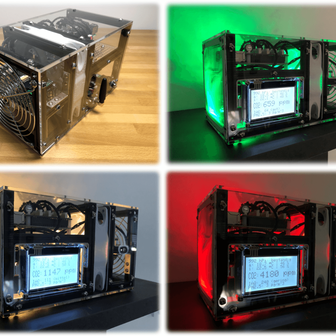 Luftgütesensor mit LED selber bauen
