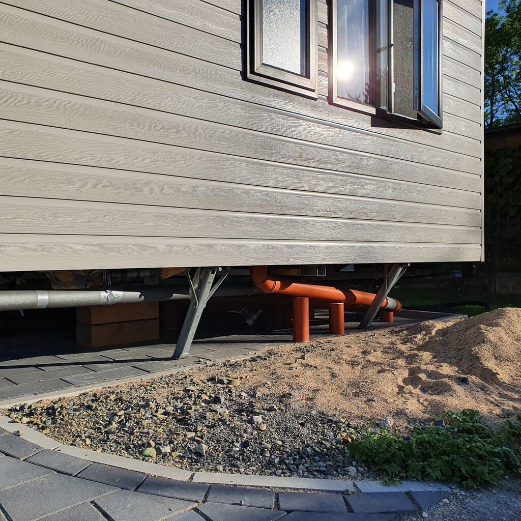 Mobilheim-Verkleidung aus HDPE-Platten