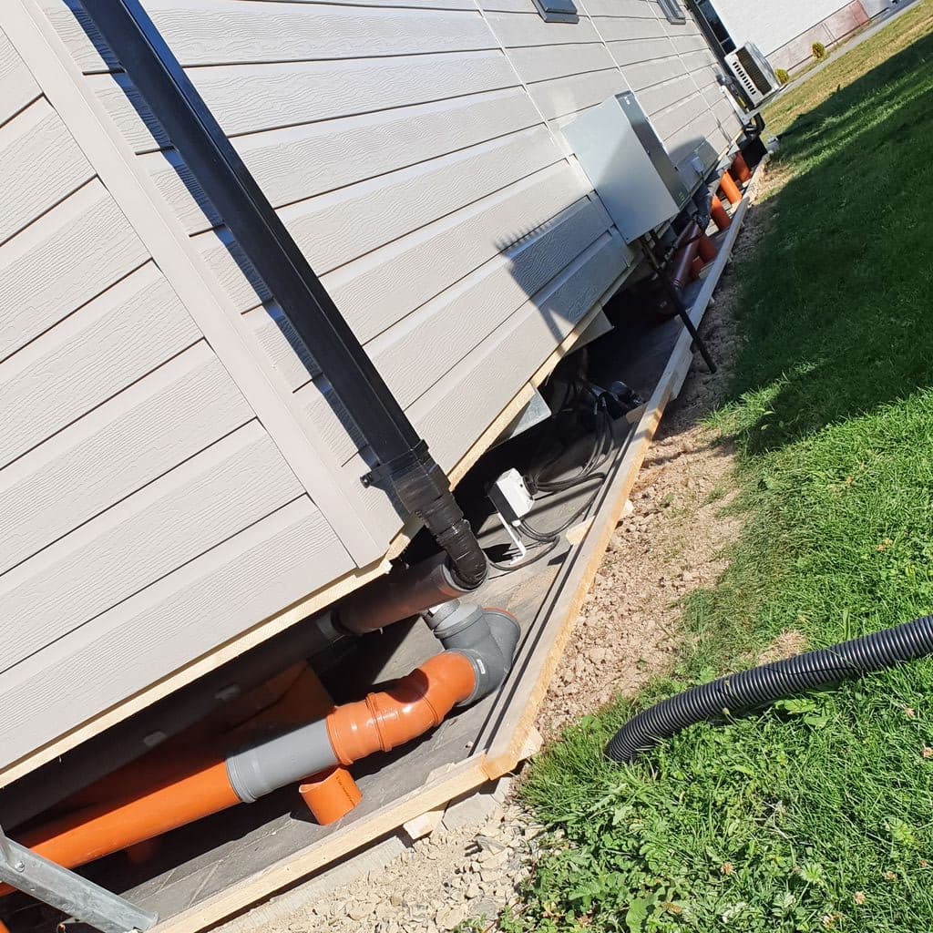 Mobilheim-Verkleidung aus HDPE-Platten