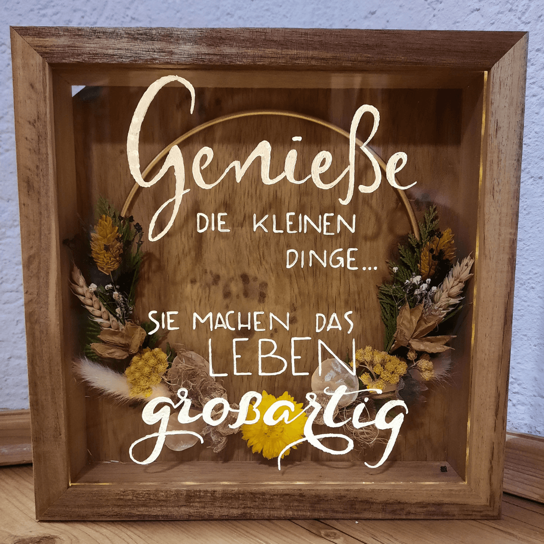 Plexiglas gravieren und beleuchten 1