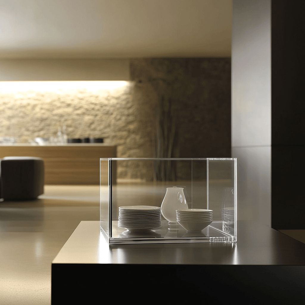 Acrylglas Vitrine