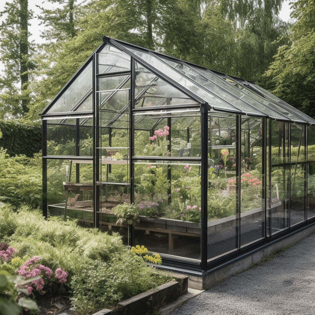 Polycarbonaat tuinkas