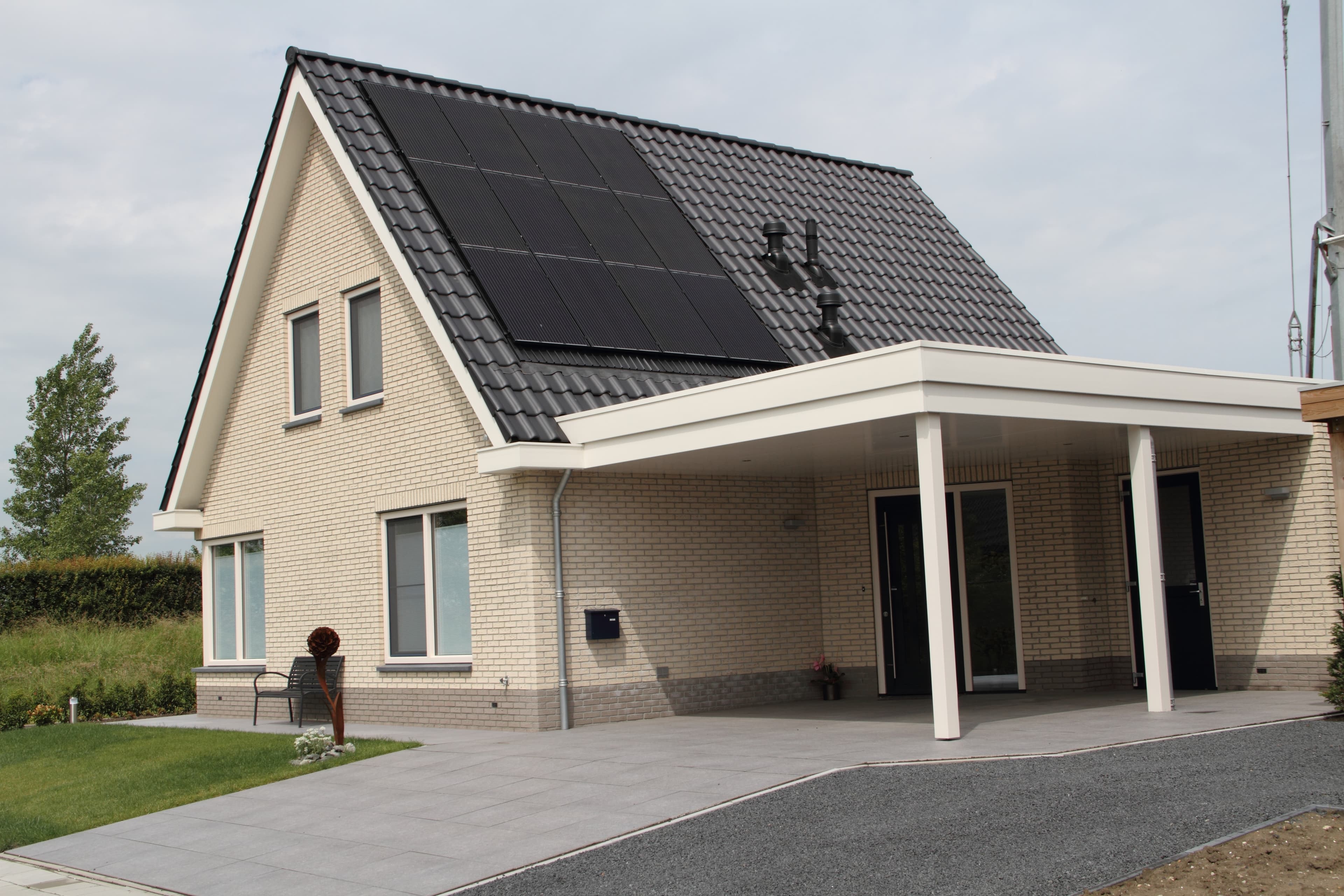 Carport aus Kunststoff
