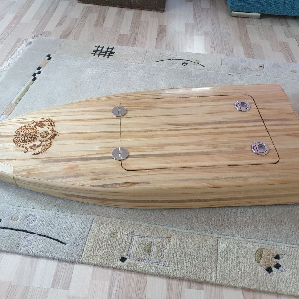Efoil Surfboard im Eigenbau