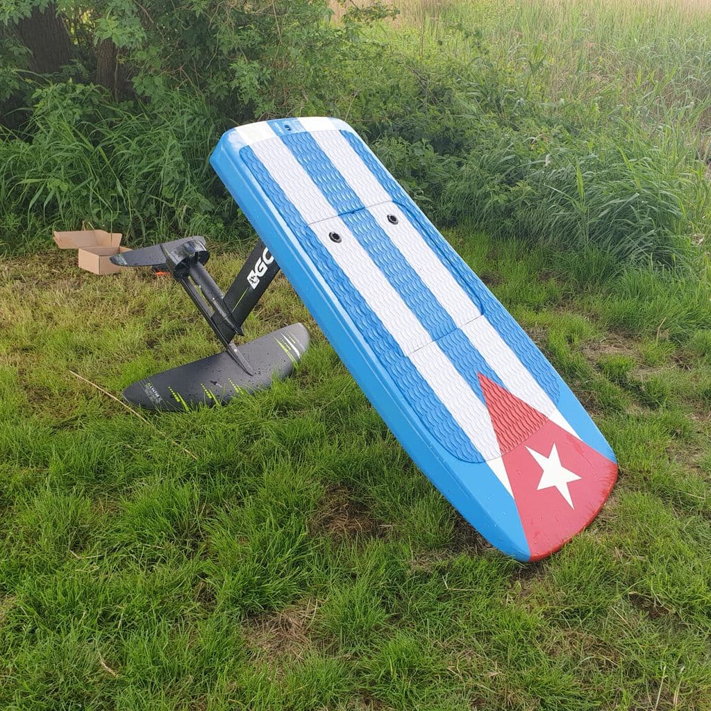 Efoil Surfboard im Eigenbau