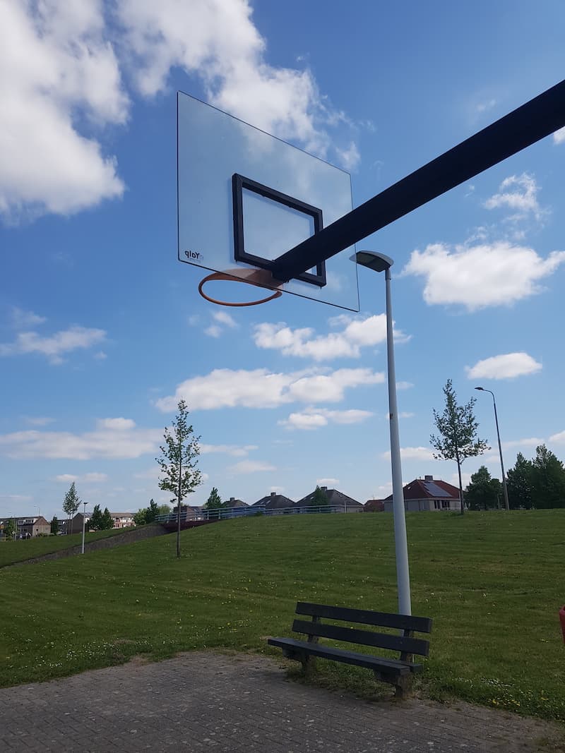vandalismusbeständiges Basketballkorb Backboard