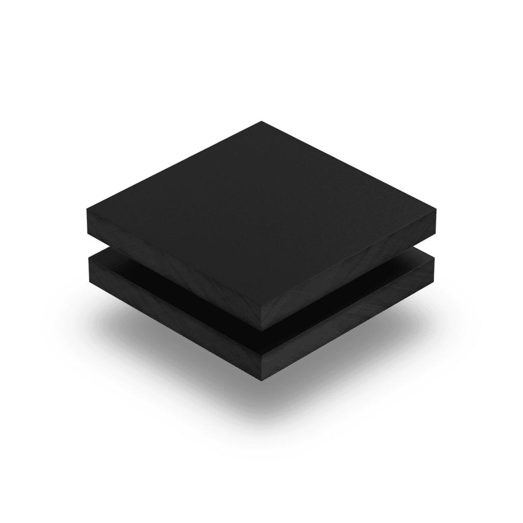 HPL Platte Struktur Schwarz