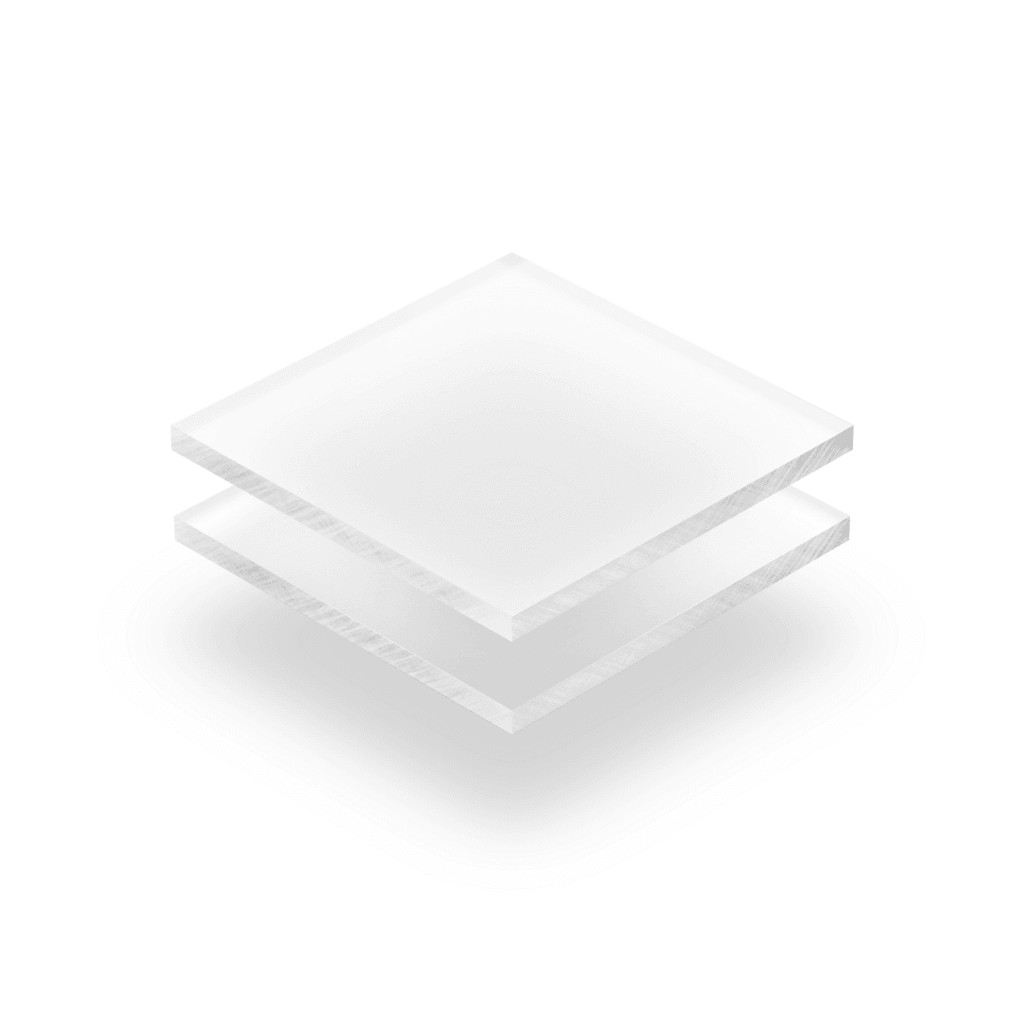 Acrylglas Platte Frost Opal Weiss