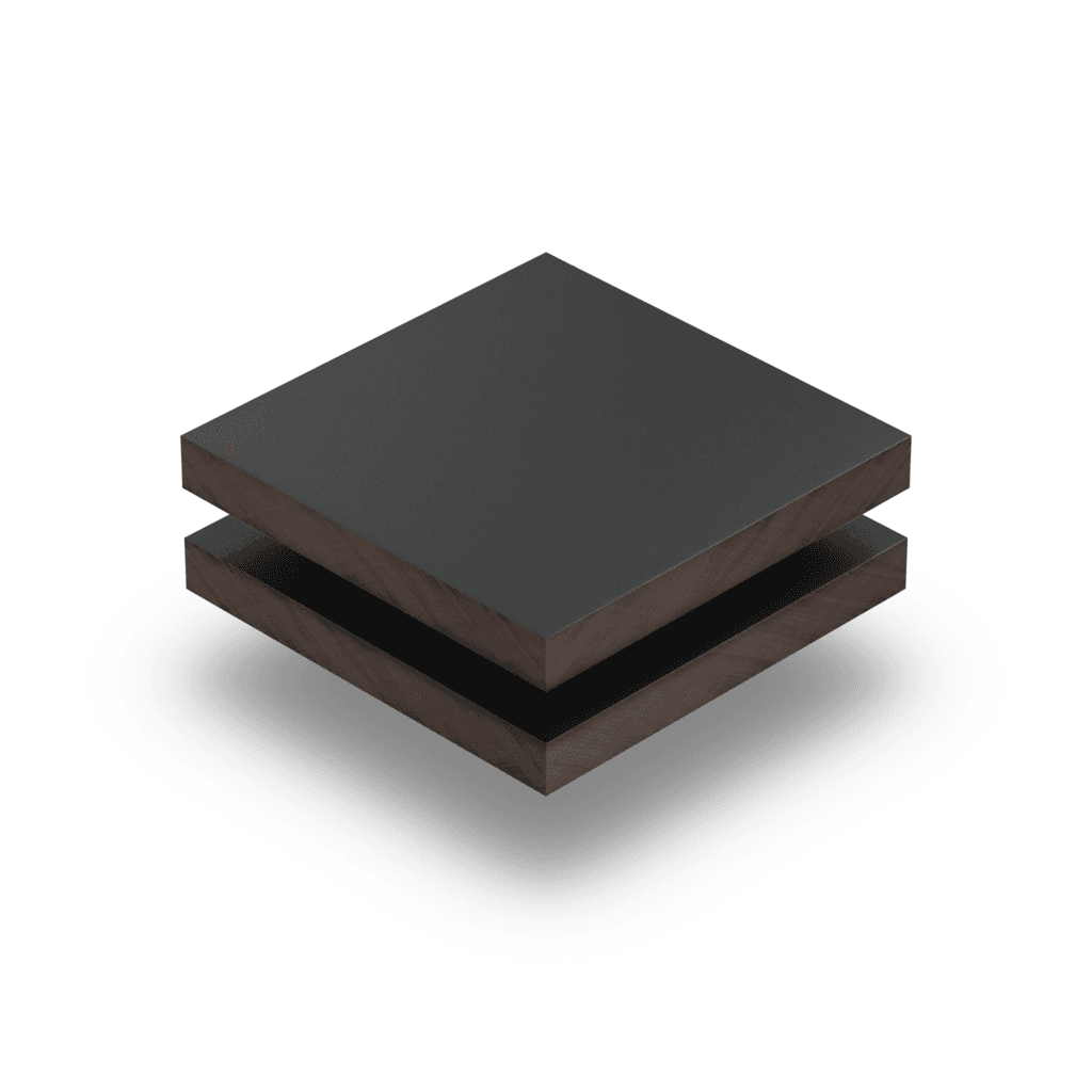 HPL struktur Platte Schwarzgrau 6 mm RAL 7021
