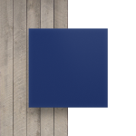 Vorseite PVC Hartschaumplatte blau