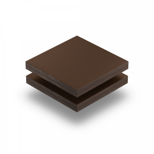 HPL struktur Platte schokoladenbraun