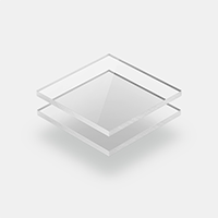 6 mm dick Transparent Plexiglas Acrylglas Platte Schild NEU 300x140 mm 