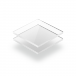 Polystyrol Platten klare Scheibe Kunstglas Schutzscheibe transparent 