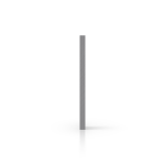 Buchstabenplatte grau seite