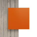 Vorseite matt Buchstabenplatte orange