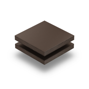 HPL struktur Platte schokoladenbraun 6 mm RAL 8017