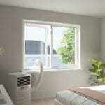 Fensterabdichtung für Klimaanlagen